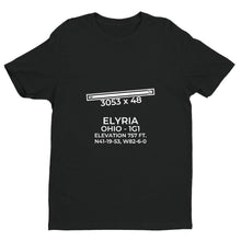 Load image into Gallery viewer, 1g1 elyria oh t shirt, Black