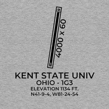 Load image into Gallery viewer, 1g3 kent oh t shirt, Gray