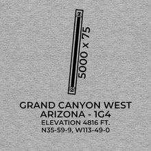 Load image into Gallery viewer, 1g4 peach springs az t shirt, Gray