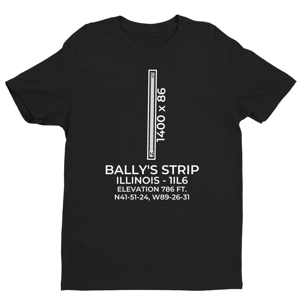 BALLY'S STRIP (1IL6) near DIXON; ILLINOIS (IL) T-Shirt