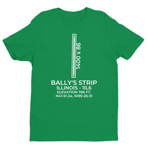 BALLY'S STRIP (1IL6) near DIXON; ILLINOIS (IL) T-Shirt