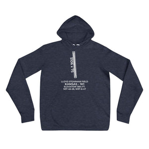 1K1 facility map in BENTON; KANSAS Hoodie