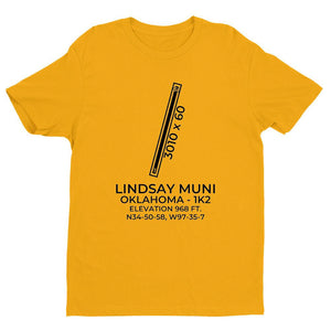 1k2 lindsay ok t shirt, Yellow
