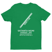 Load image into Gallery viewer, 1k9 satanta ks t shirt, Green