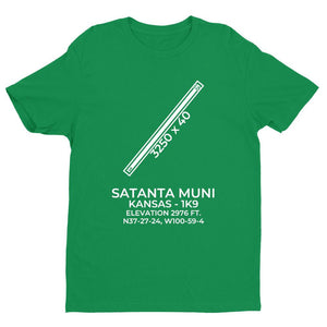 1k9 satanta ks t shirt, Green