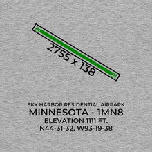 Load image into Gallery viewer, 1mn8 webster mn t shirt, Gray