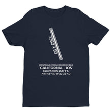 Load image into Gallery viewer, 1o5 montague ca t shirt, Navy