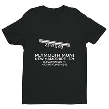 Load image into Gallery viewer, 1p1 plymouth nh t shirt, Black