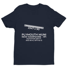 Load image into Gallery viewer, 1p1 plymouth nh t shirt, Navy
