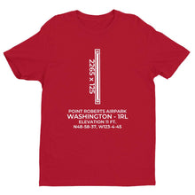 Load image into Gallery viewer, 1rl point roberts wa t shirt, Red
