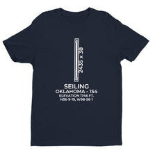 Load image into Gallery viewer, 1s4 seiling ok t shirt, Navy