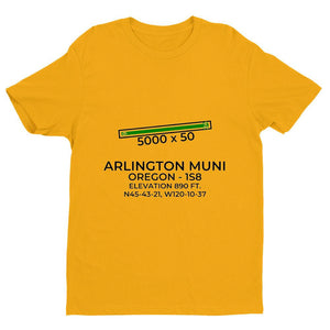 1s8 arlington or t shirt, Yellow