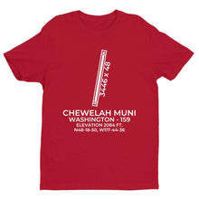 Load image into Gallery viewer, 1s9 chewelah wa t shirt, Red