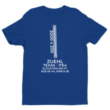 Load image into Gallery viewer, ZUEHL (1TE4) near MARION; TEXAS (TX) T-Shirt