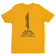 Load image into Gallery viewer, ZUEHL (1TE4) near MARION; TEXAS (TX) T-Shirt