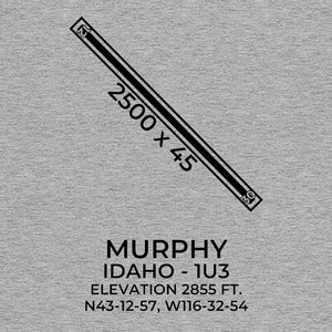 1u3 murphy id t shirt, Gray