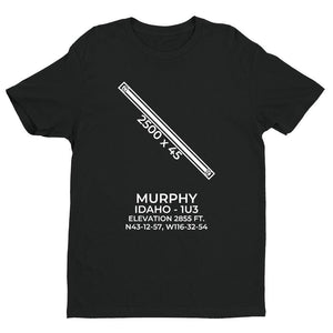 1u3 murphy id t shirt, Black