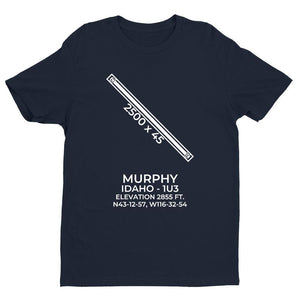 1u3 murphy id t shirt, Navy