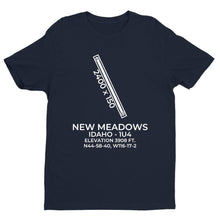 Load image into Gallery viewer, 1u4 new meadows id t shirt, Navy