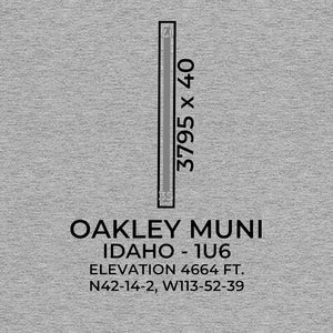 1u6 oakley id t shirt, Gray
