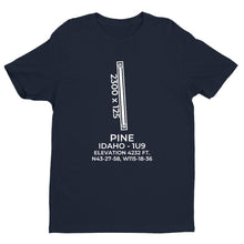 Load image into Gallery viewer, 1u9 pine id t shirt, Navy