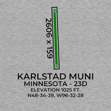 Load image into Gallery viewer, 23d karlstad mn t shirt, Gray