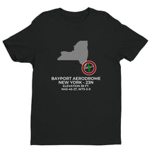 Load image into Gallery viewer, BAYPORT AERODROME in BAYPORT; NEW YORK (23N) T-Shirt