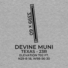 Load image into Gallery viewer, 23r devine tx t shirt, Gray