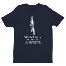 Load image into Gallery viewer, 23r devine tx t shirt, Navy