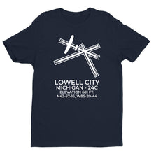 Load image into Gallery viewer, LOWELL CITY in LOWELL; MICHIGAN (24C) T-Shirt