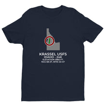 Load image into Gallery viewer, KRASSEL USFS outside McCALL; IDAHO (24K) T-Shirt