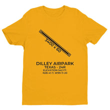Load image into Gallery viewer, 24r dilley tx t shirt, Yellow