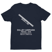 Load image into Gallery viewer, 24r dilley tx t shirt, Navy