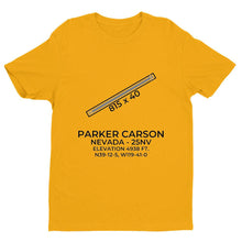 Load image into Gallery viewer, 25nv carson city nv t shirt, Yellow