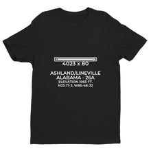 Load image into Gallery viewer, 26a ashland lineville al t shirt, Black