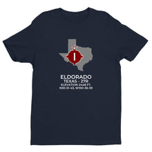 Load image into Gallery viewer, ELDORADO; TEXAS (27R) T-Shirt