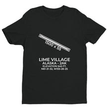 Load image into Gallery viewer, 2ak lime village ak t shirt, Black