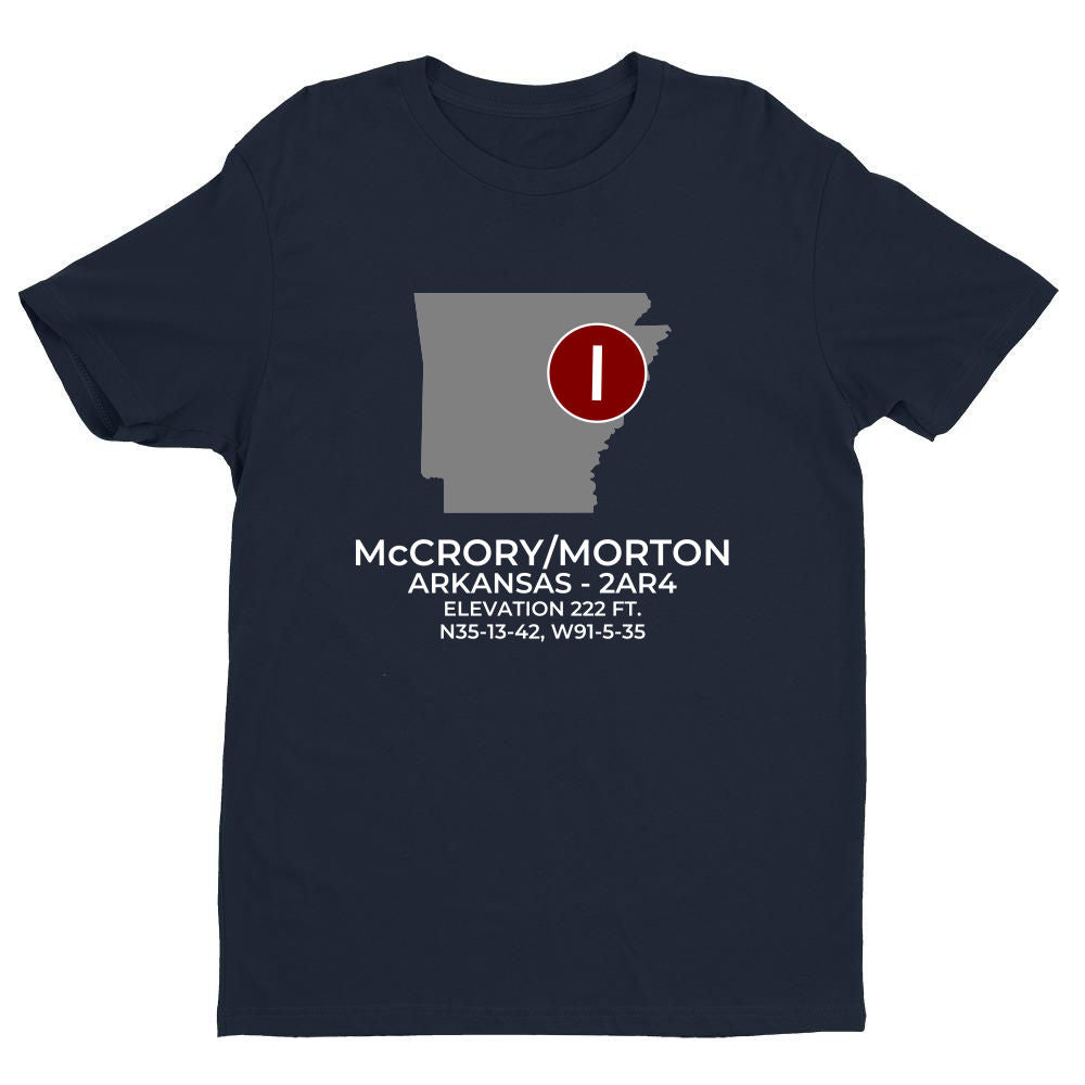 MC CRORY/MORTON near McCRORY; ARKANSAS (2AR4) T-Shirt