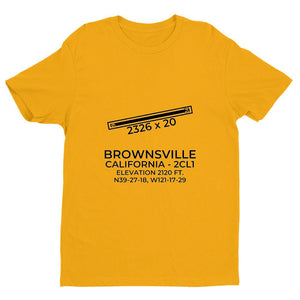 2cl1 brownsville ca t shirt, Yellow
