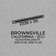 Load image into Gallery viewer, 2cl1 brownsville ca t shirt, Gray