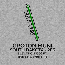 Load image into Gallery viewer, 2e6 groton sd t shirt, Gray