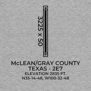2e7 mc lean tx t shirt, Gray