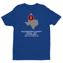 Load image into Gallery viewer, MC LEAN/GRAY COUNTY near McLEAN; TEXAS (2E7) T-Shirt