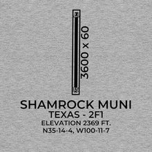 Load image into Gallery viewer, 2f1 shamrock tx t shirt, Gray