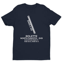 Load image into Gallery viewer, 2h9 rolette nd t shirt, Navy