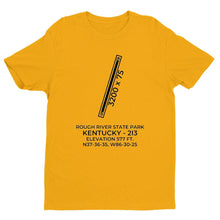 Load image into Gallery viewer, 2i3 falls of rough ky t shirt, Yellow
