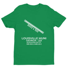 Load image into Gallery viewer, 2j3 louisville ga t shirt, Green