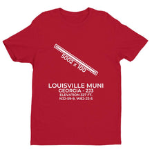 Load image into Gallery viewer, 2j3 louisville ga t shirt, Red