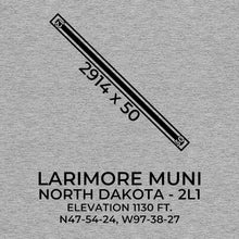 Load image into Gallery viewer, 2l1 larimore nd t shirt, Gray