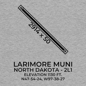 2l1 larimore nd t shirt, Gray